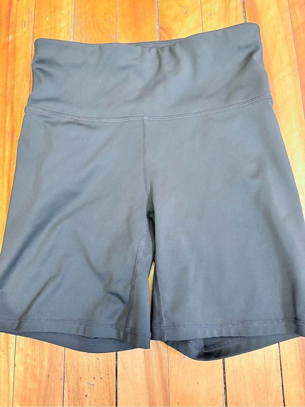 Fabletics Black High-Rise Bike Shorts - Size XXS